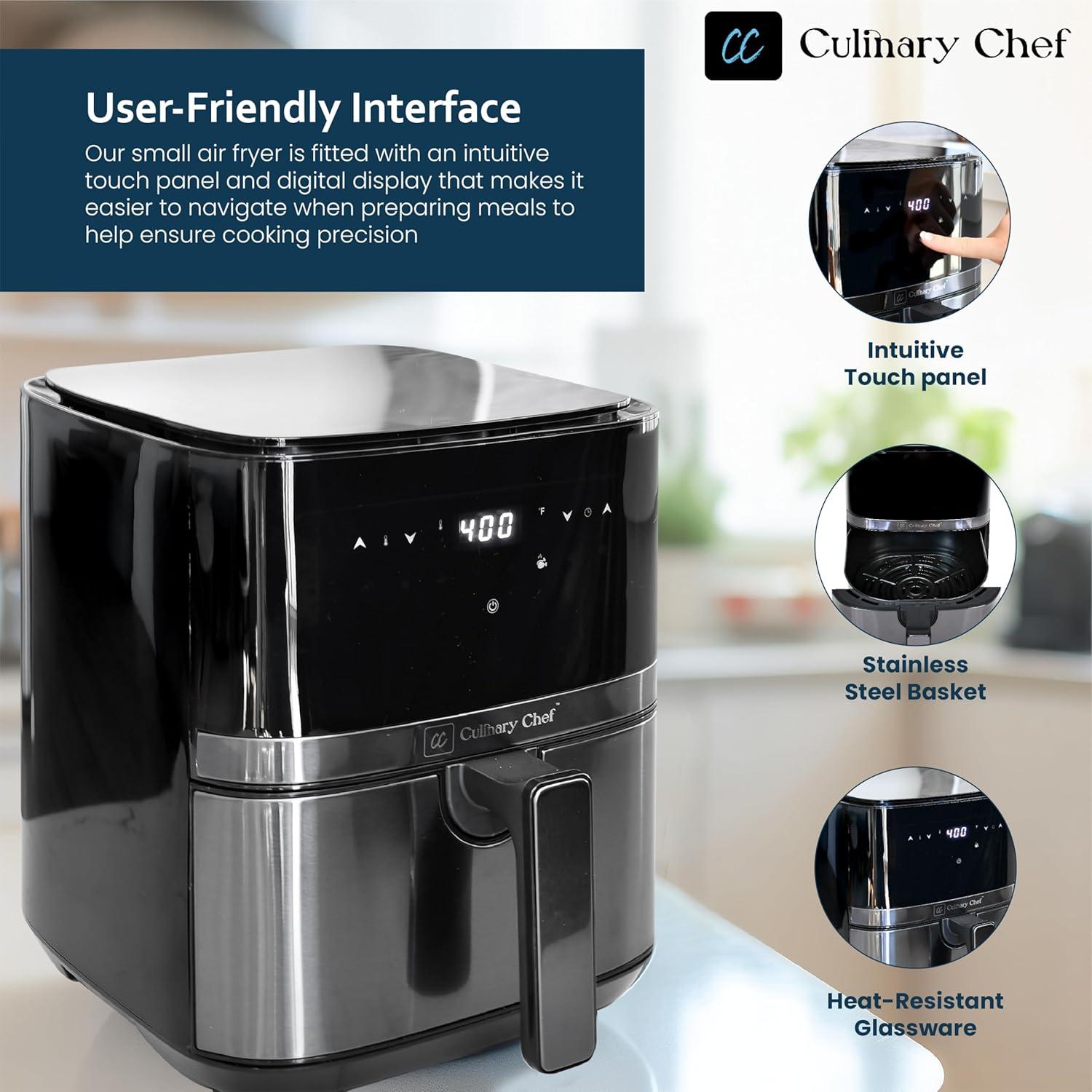 Culinary Chef 5.81 Quarts Air Fryer