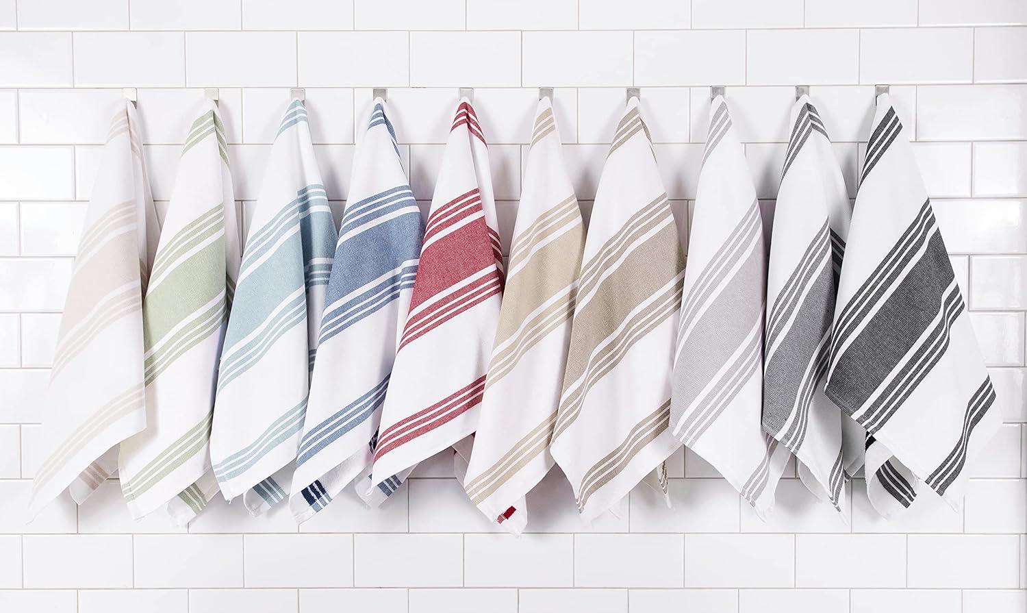 Dual Striped Tea Towel