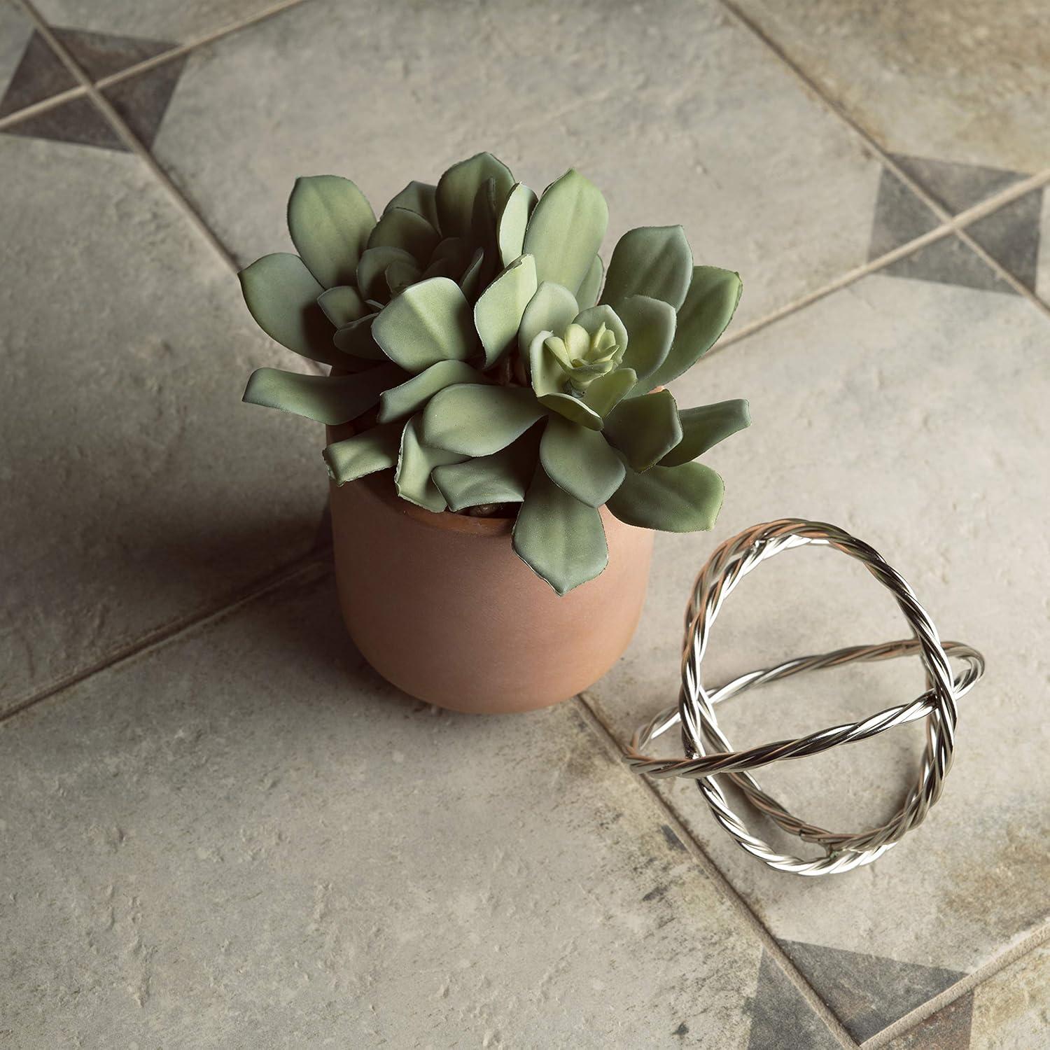 Rustic Beige and Gray Porcelain Floor and Wall Tile