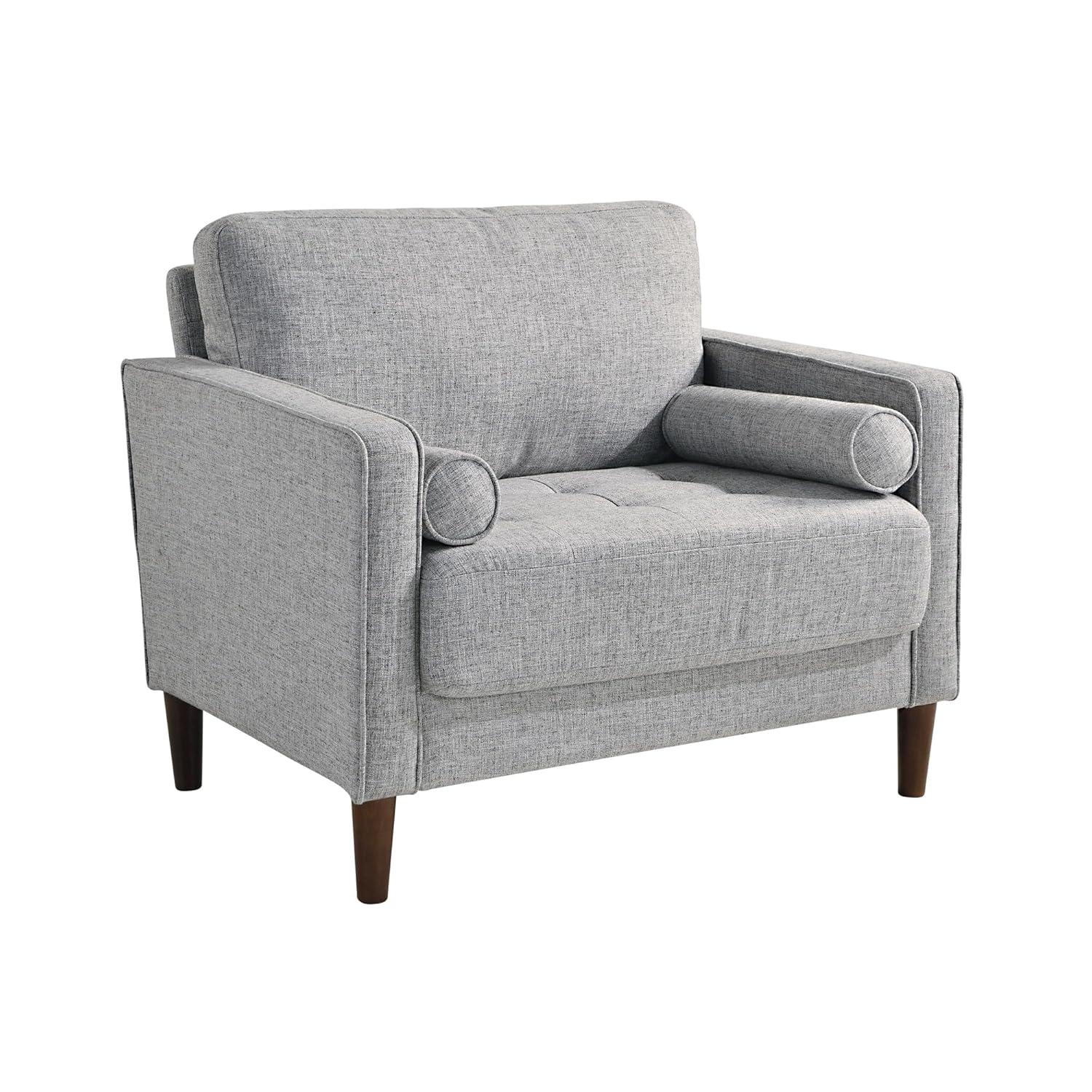 Lifestyle Solutions Giovanni Chair Woven Light Gray