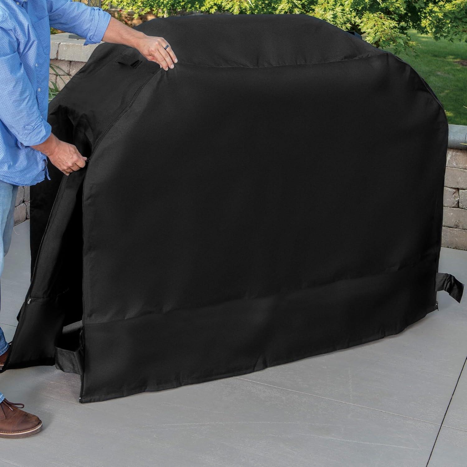 Armor All Large Black High-Grade Grill Cover