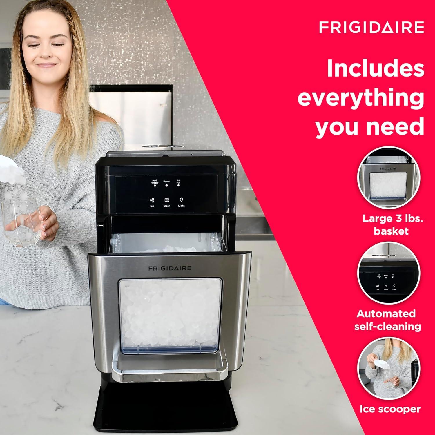 Frigidaire Frigidaire Nugget Ice Maker, 44 lbs. per day, Self-Cleaning Function