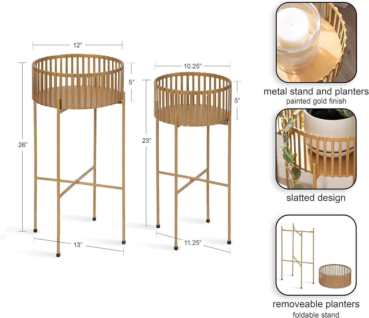 Kate and Laurel Paynter Plant Stand Set