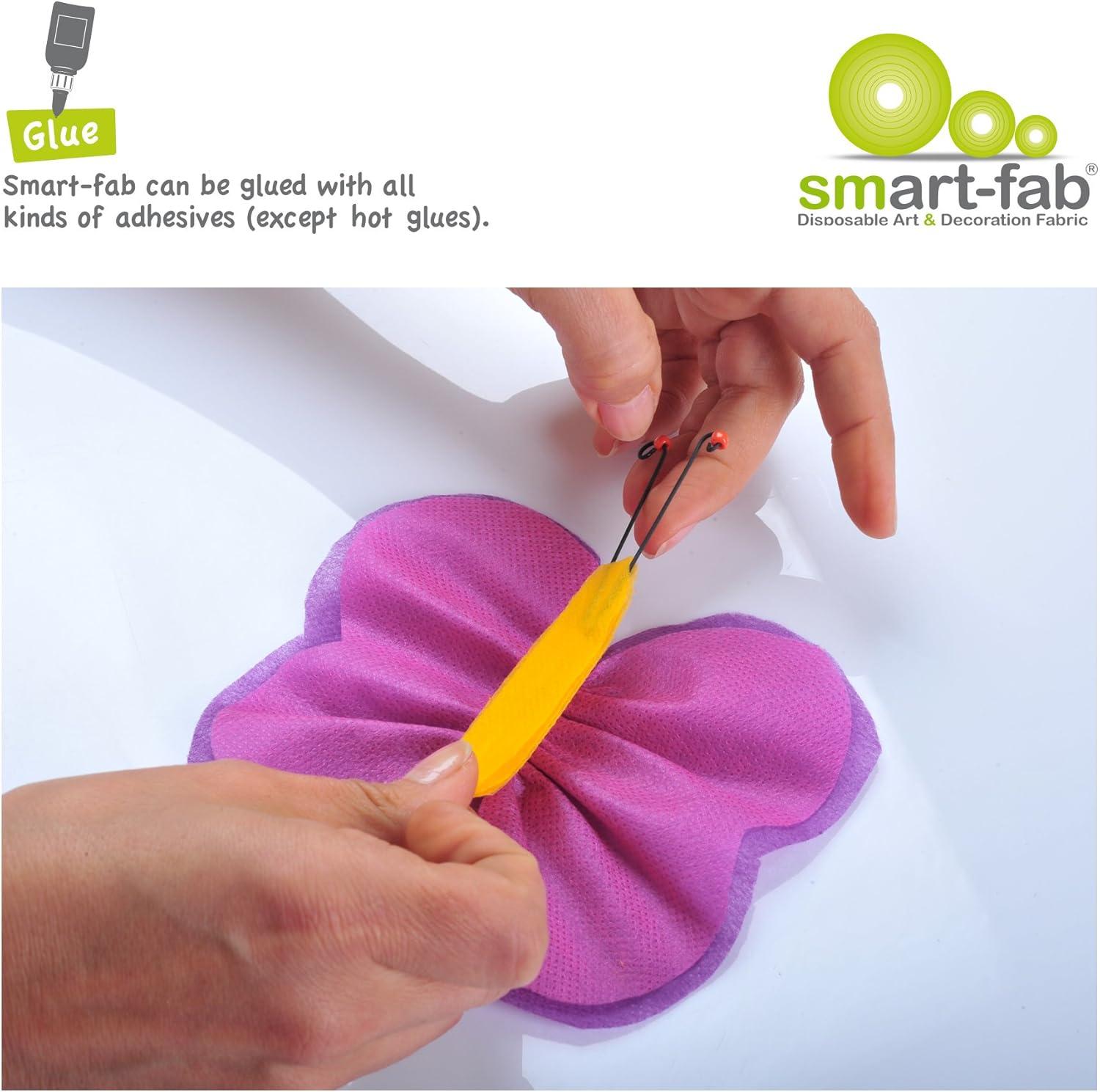 Smart-Fab® Art & Decoration Fabric Roll, 48" x 40', Black