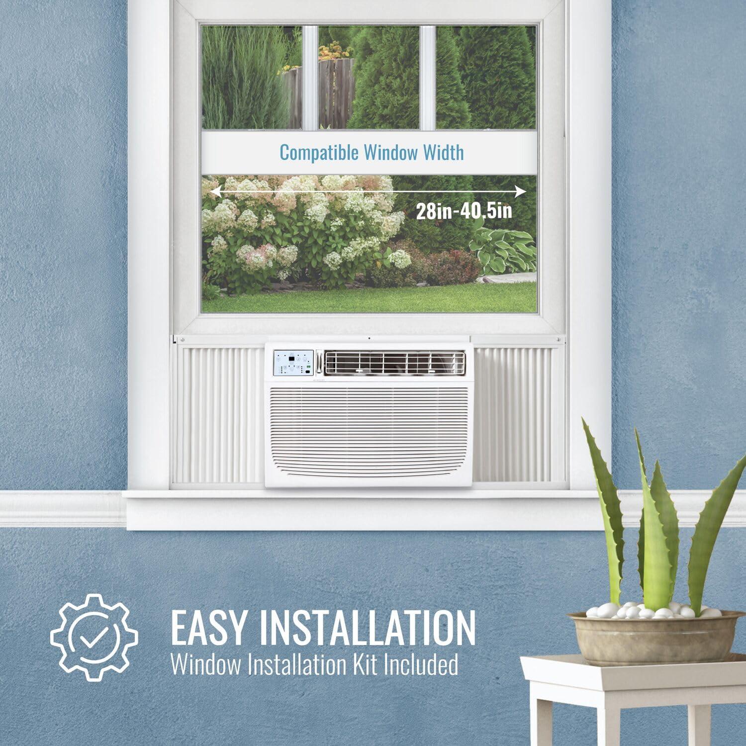 18,000 BTU Window Air Conditioner with Remote