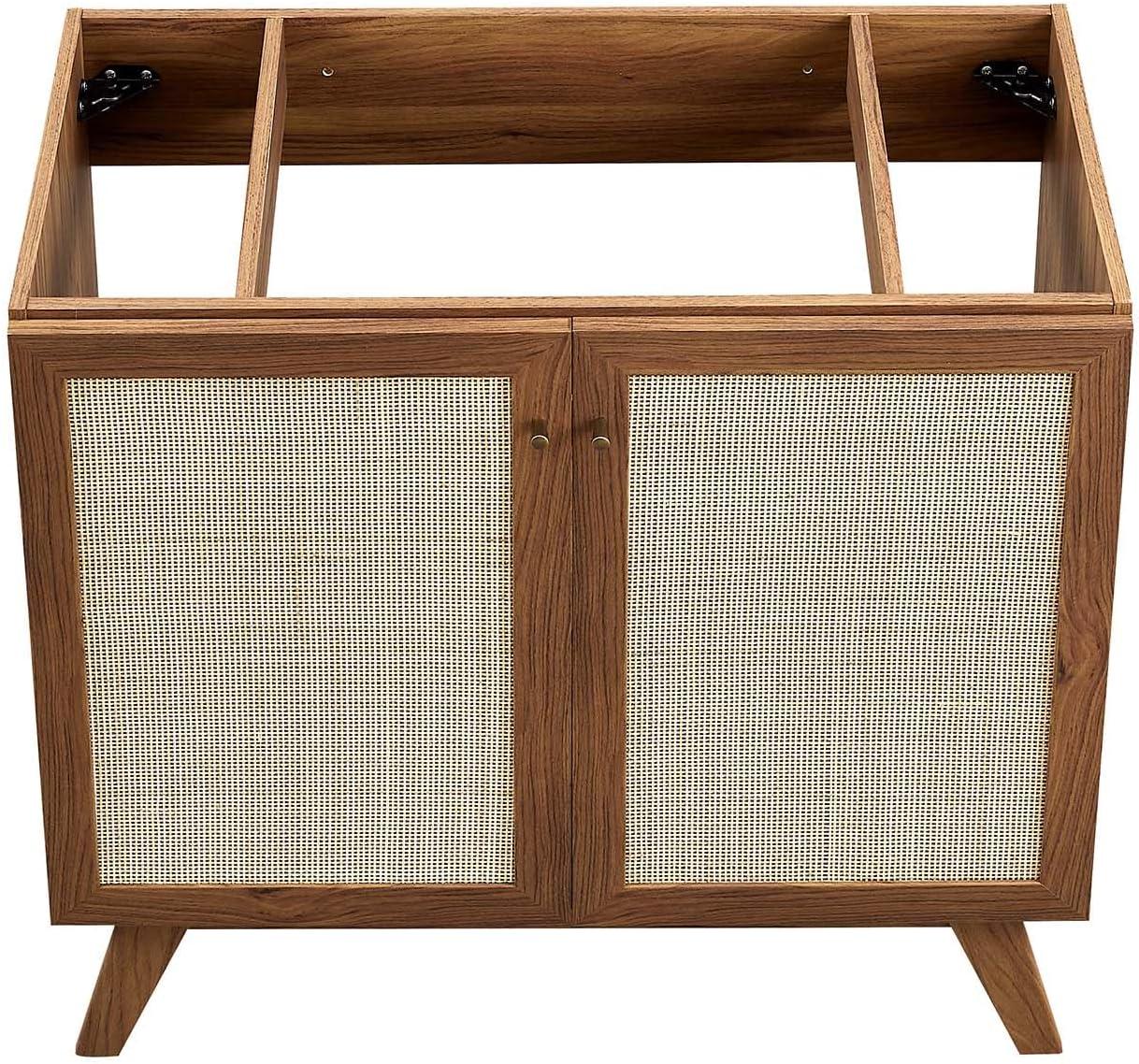 Modway Modway Soma 36'' Free Standing Single Bathroom Vanity with Manufactured Wood Top