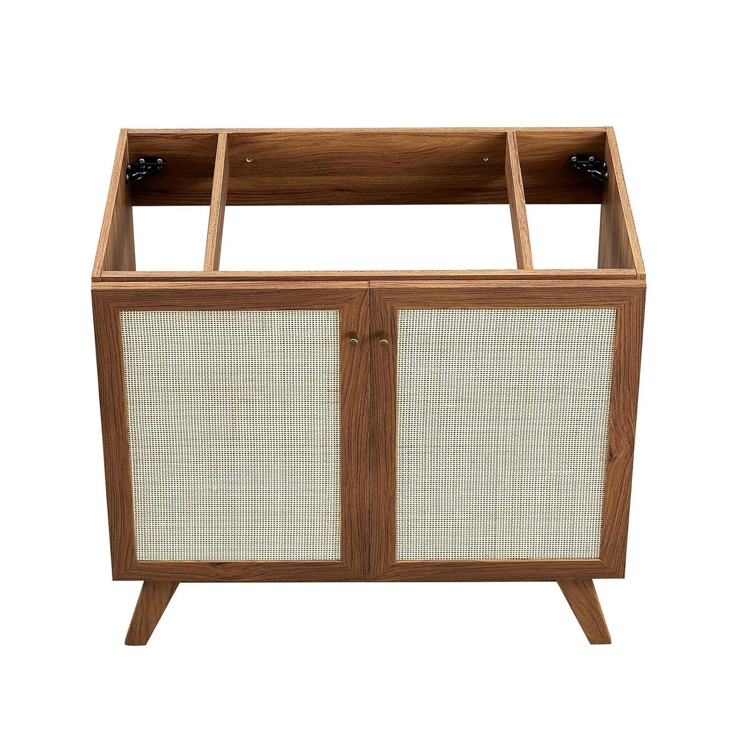 Modway Modway Soma 36'' Free Standing Single Bathroom Vanity with Manufactured Wood Top
