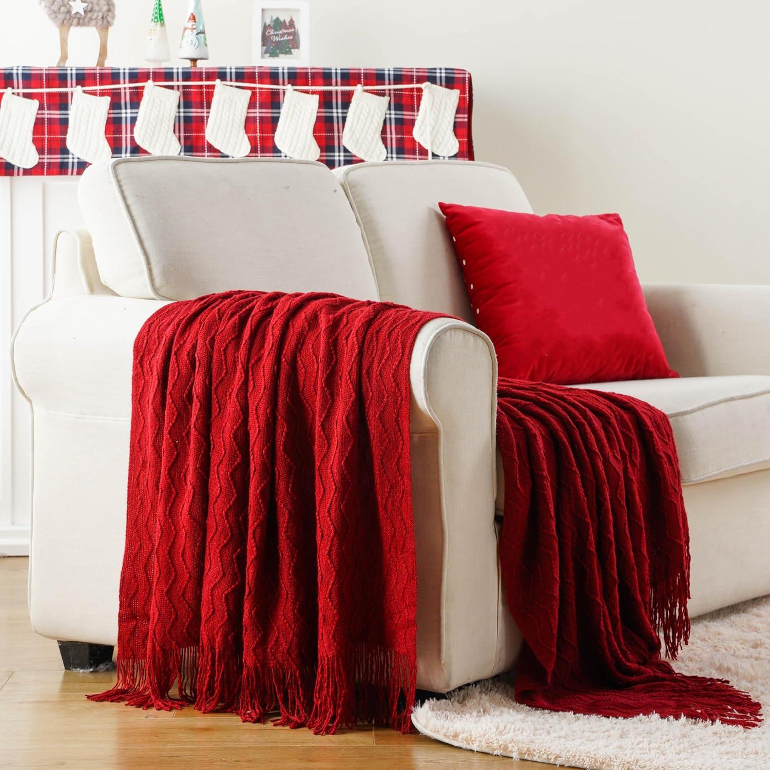 Battilo Home Plain Weave / Muslin Throw Blanket