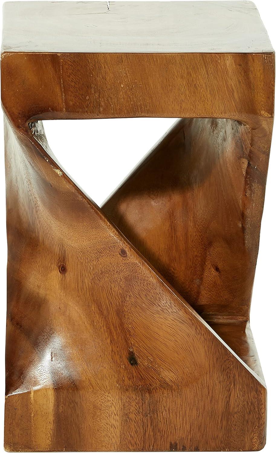 Vidrio Solid Wood End Table