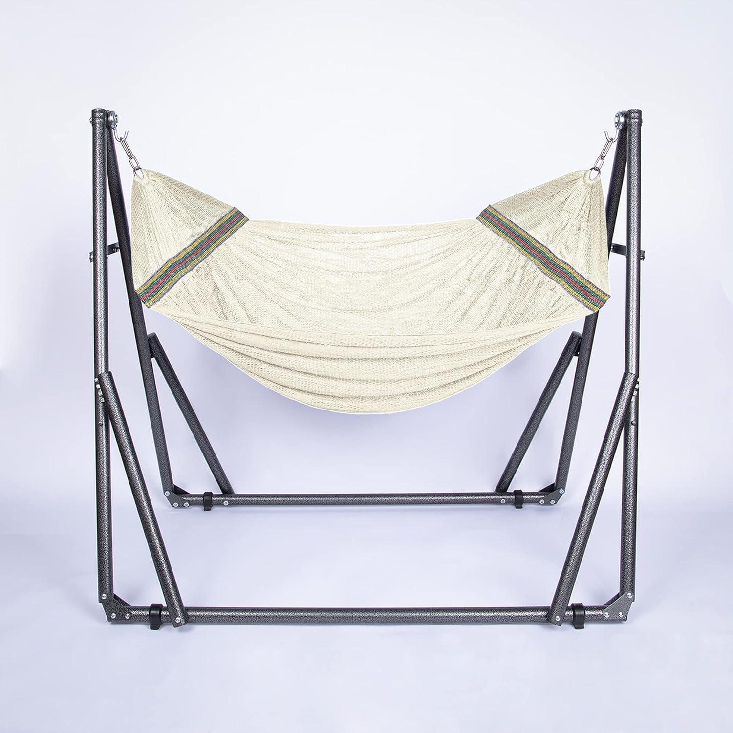 Kassab 2 in 1 Camping Hammock and Swinging Chair with Stand