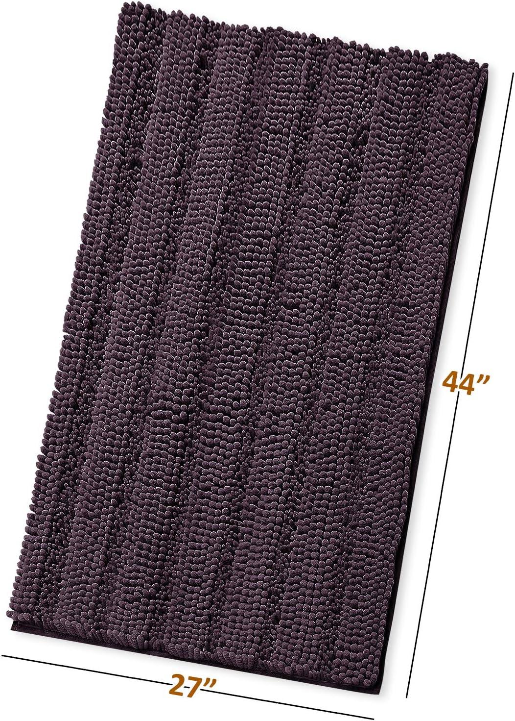 Clara Clark Chenille Extra Soft And Absorbent Bath Mat. & Reviews | Wayfair