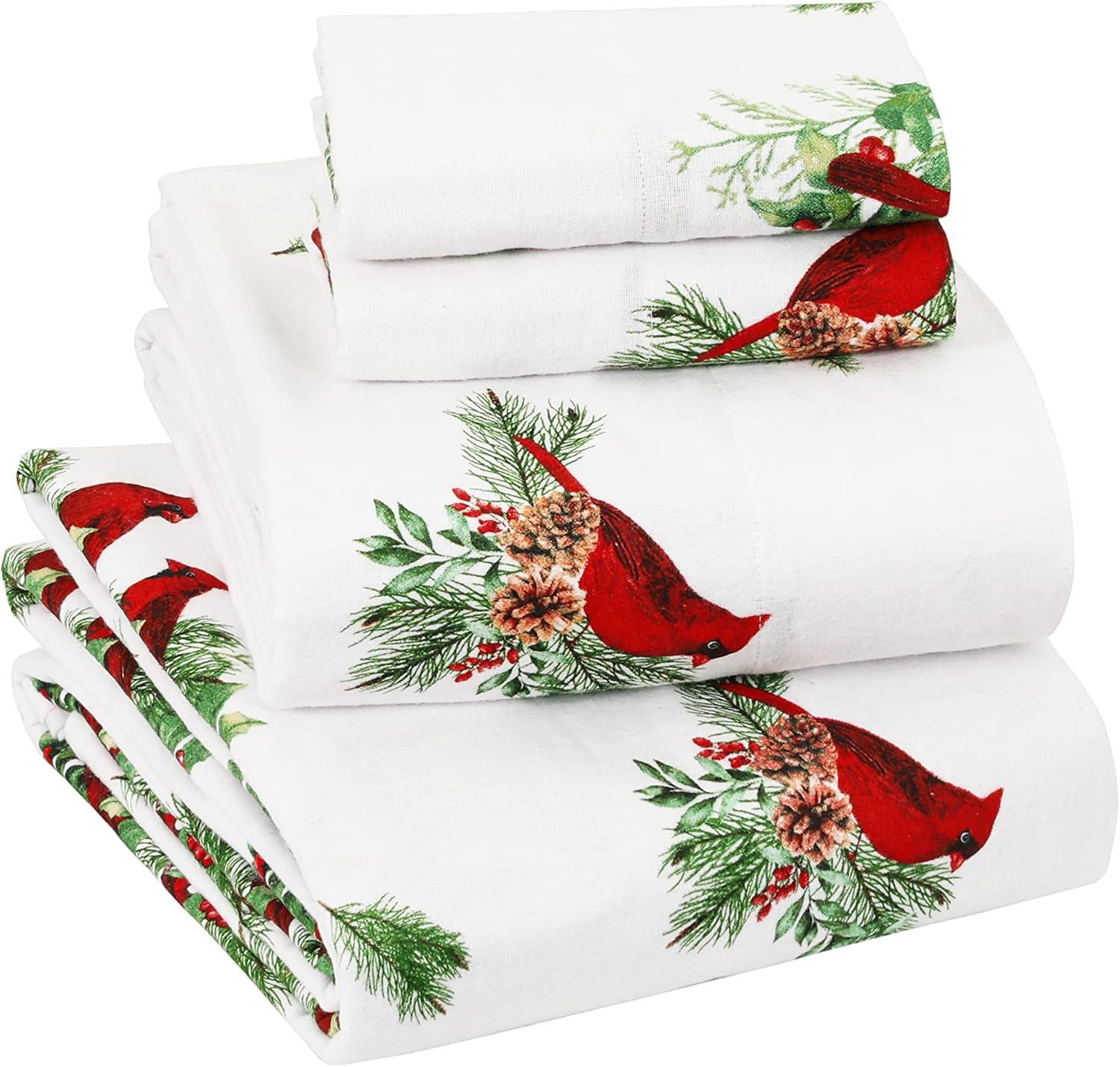 Enviohome 100% Cotton Flannel Sheet Set