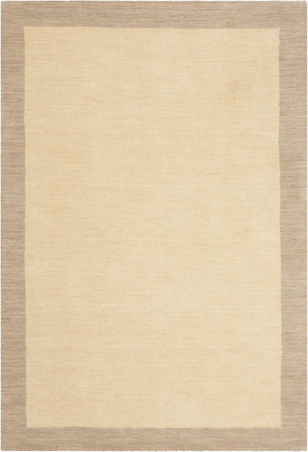Himalaya HIM587 Hand Loomed Area Rug - Ivory/Beige - 4'x6' - Safavieh.