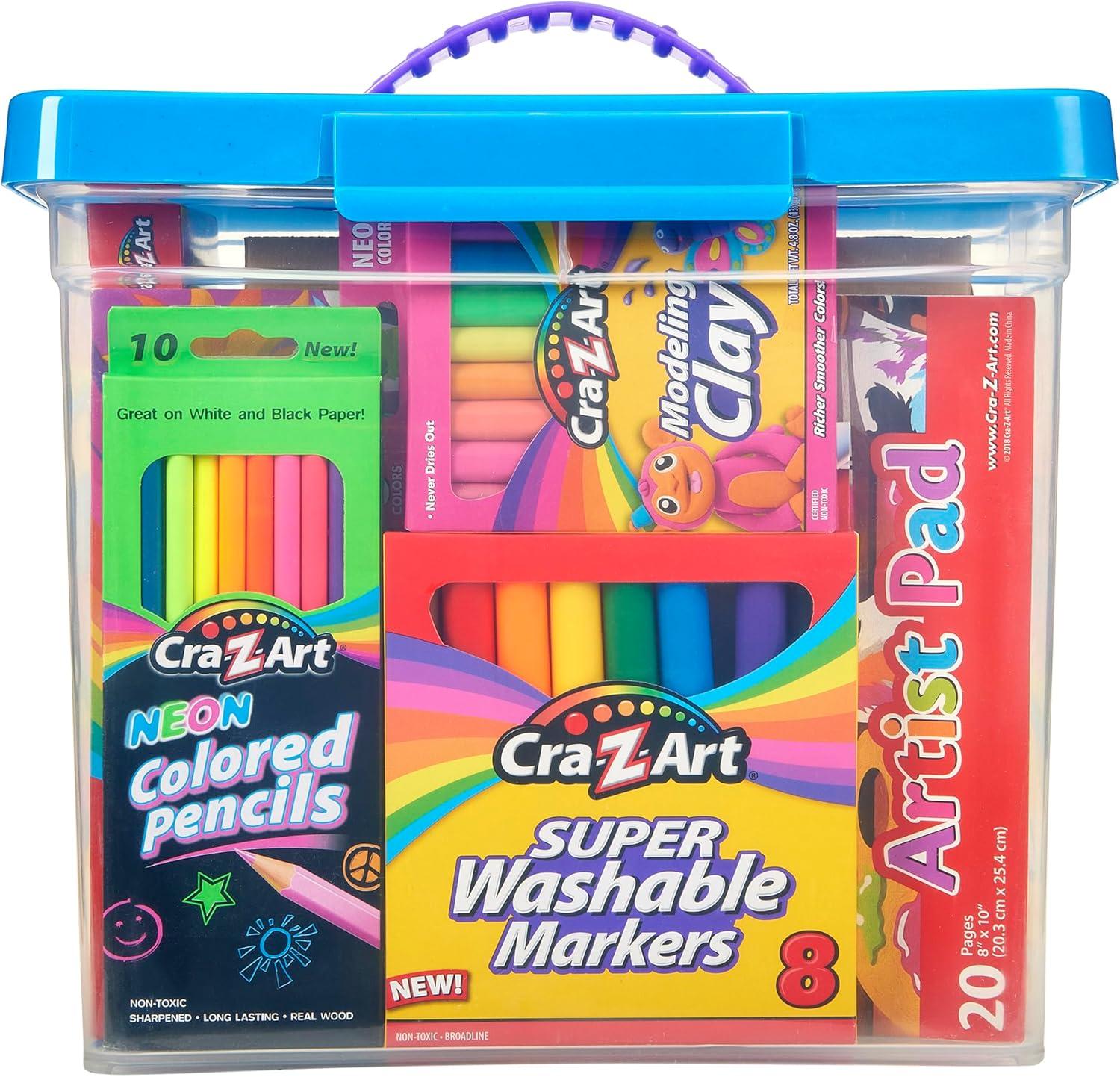 Cra-Z-Art Ultimate Extravaganza Multicolor Drawing Set, Beginner, Child Ages 4 and up