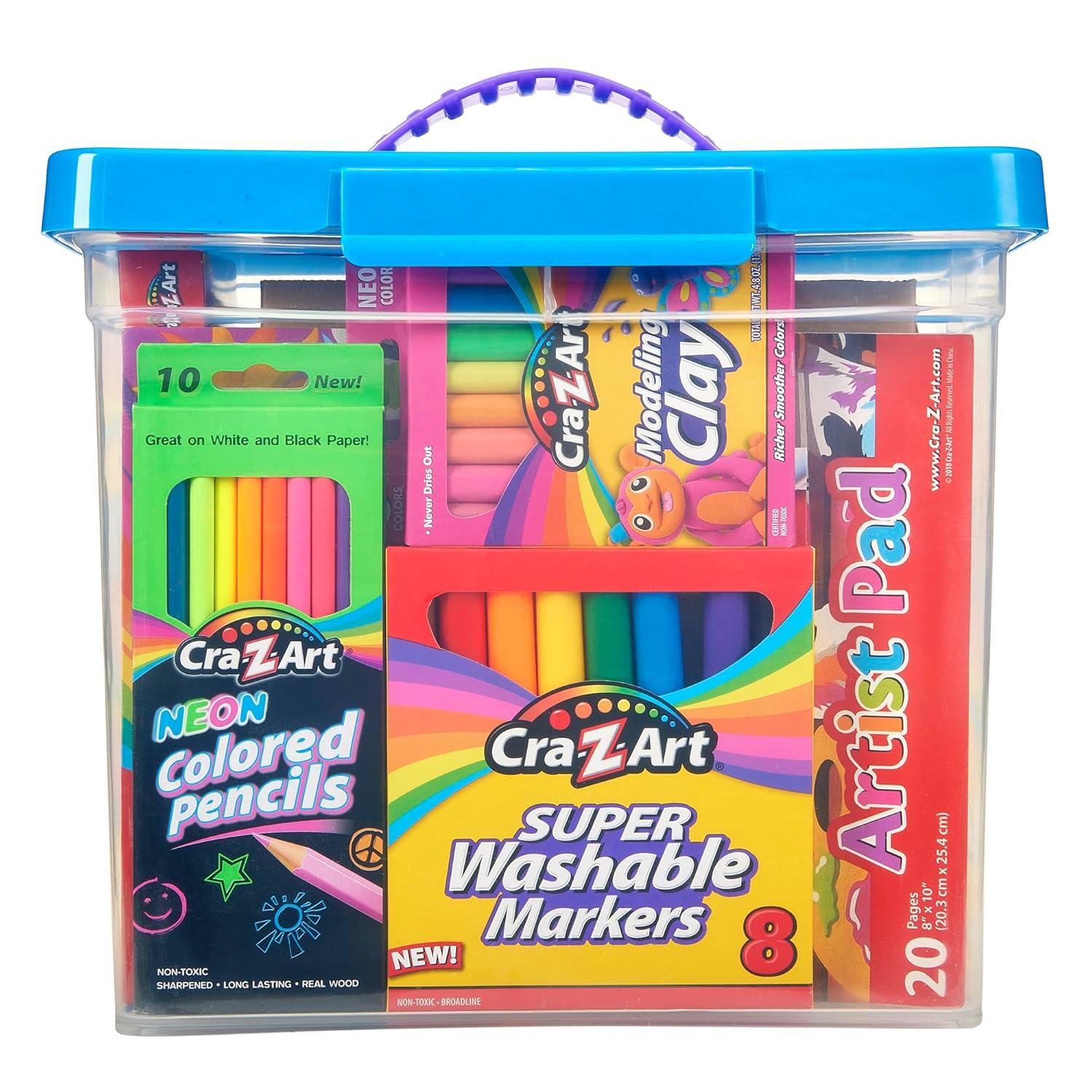Cra-Z-Art Ultimate Extravaganza Multicolor Drawing Set, Beginner, Child Ages 4 and up