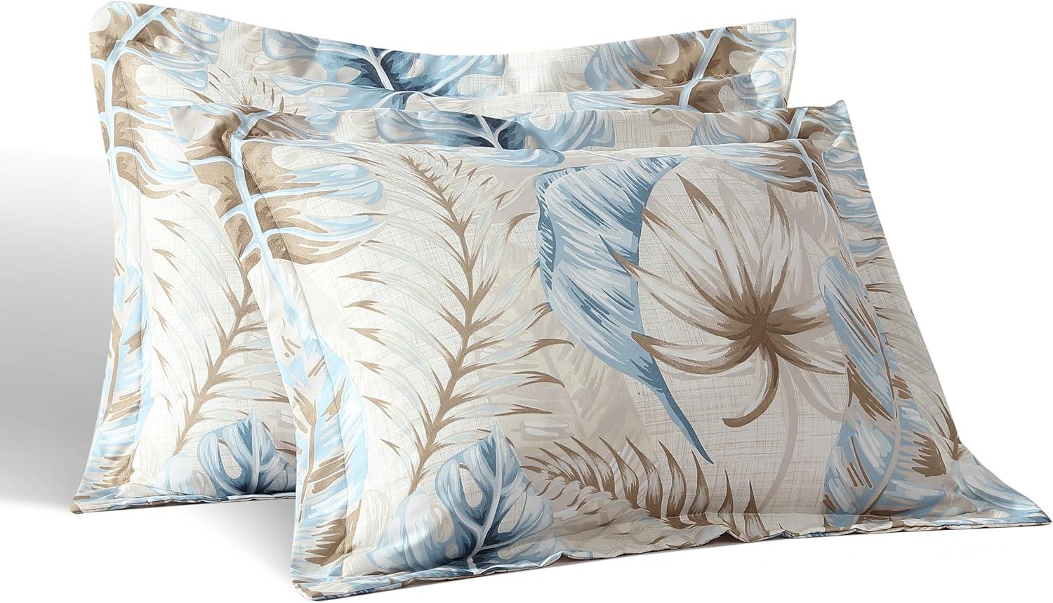Caribbean Joe  3PC Comforter Set Full - Queen - Dancing Palms
