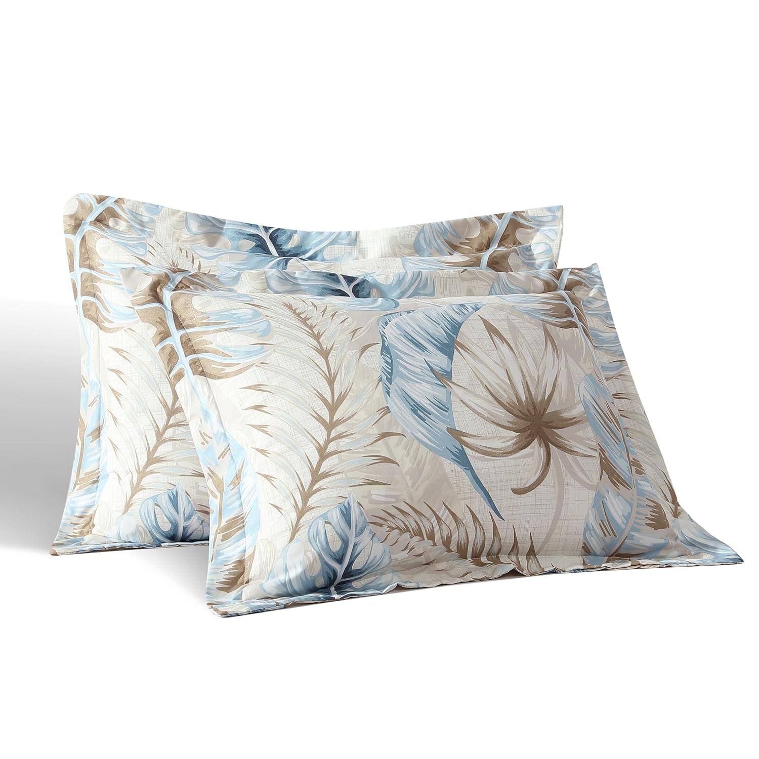 Caribbean Joe  3PC Comforter Set Full - Queen - Dancing Palms