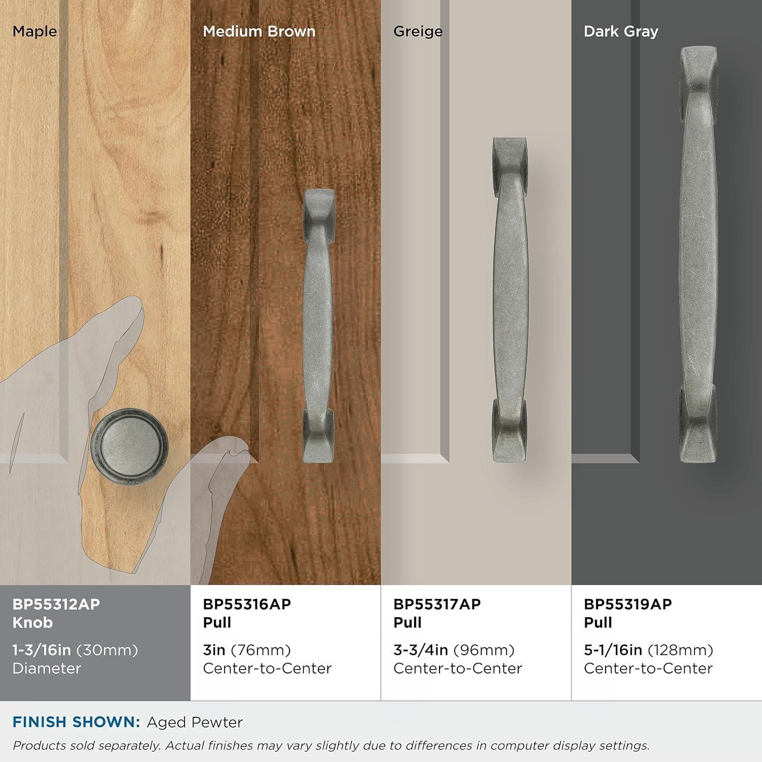 Highland Ridge 1 3/16" Diameter Mushroom Knob