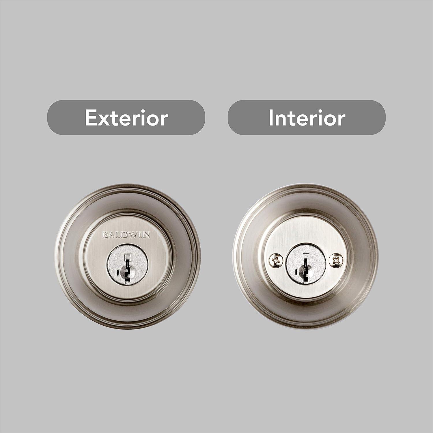Prestige 385 Round Double Cylinder Deadbolt with SmartKey