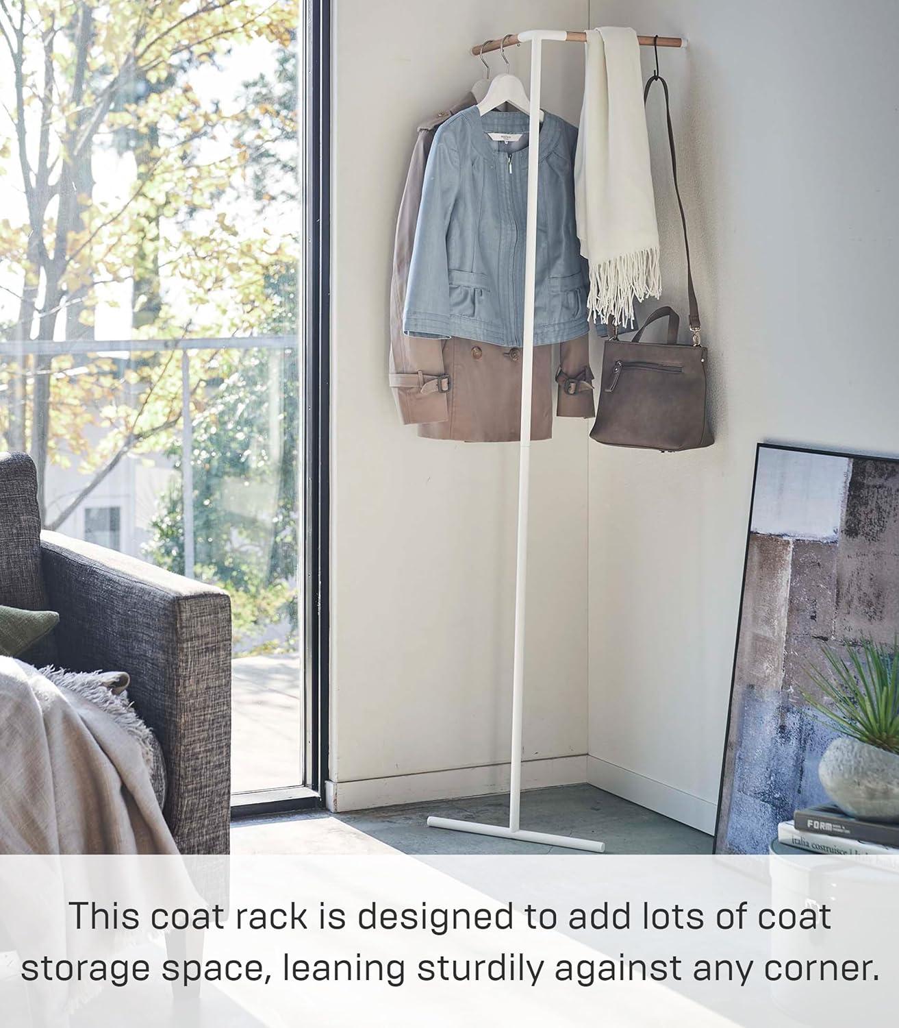 Tower Steel Wall Mounted Coat Rack