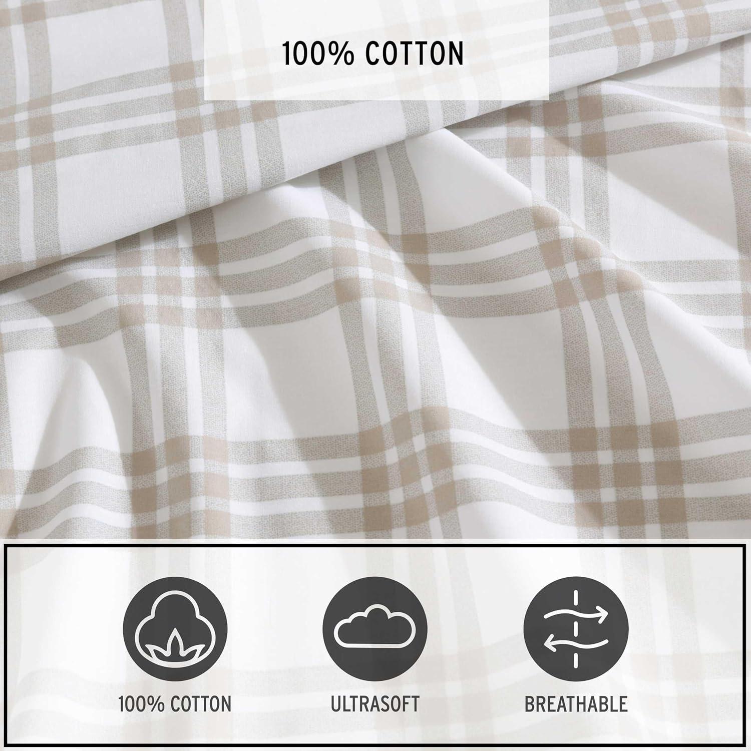 Eddie Bauer Printed Cotton Percale Sheet Sets