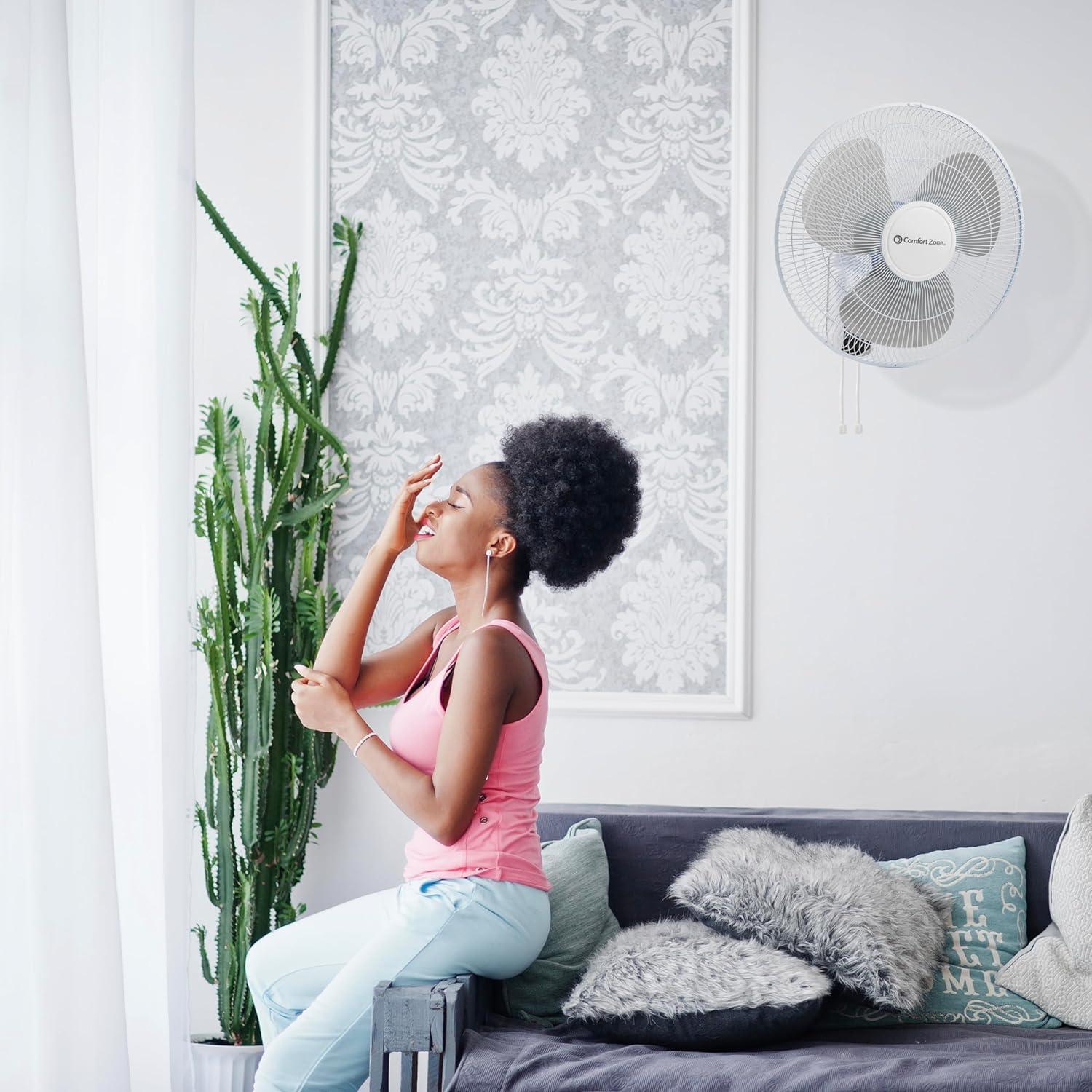 Comfort Zone 16" Wall Mount Fan