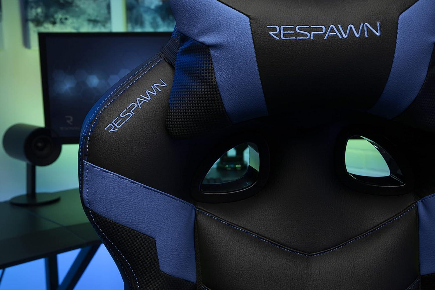 Respawn RESPAWN 110 Pro Gaming Chair - Gaming Chair with Footrest, Reclining Gaming Chair, Video Gaming Computer Desk Chair, Adjustable Desk Chair, Gaming Chairs For Adults With Headrest Pillow