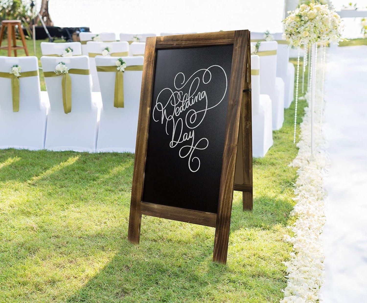 Freestanding Steel Magnetic Chalkboard