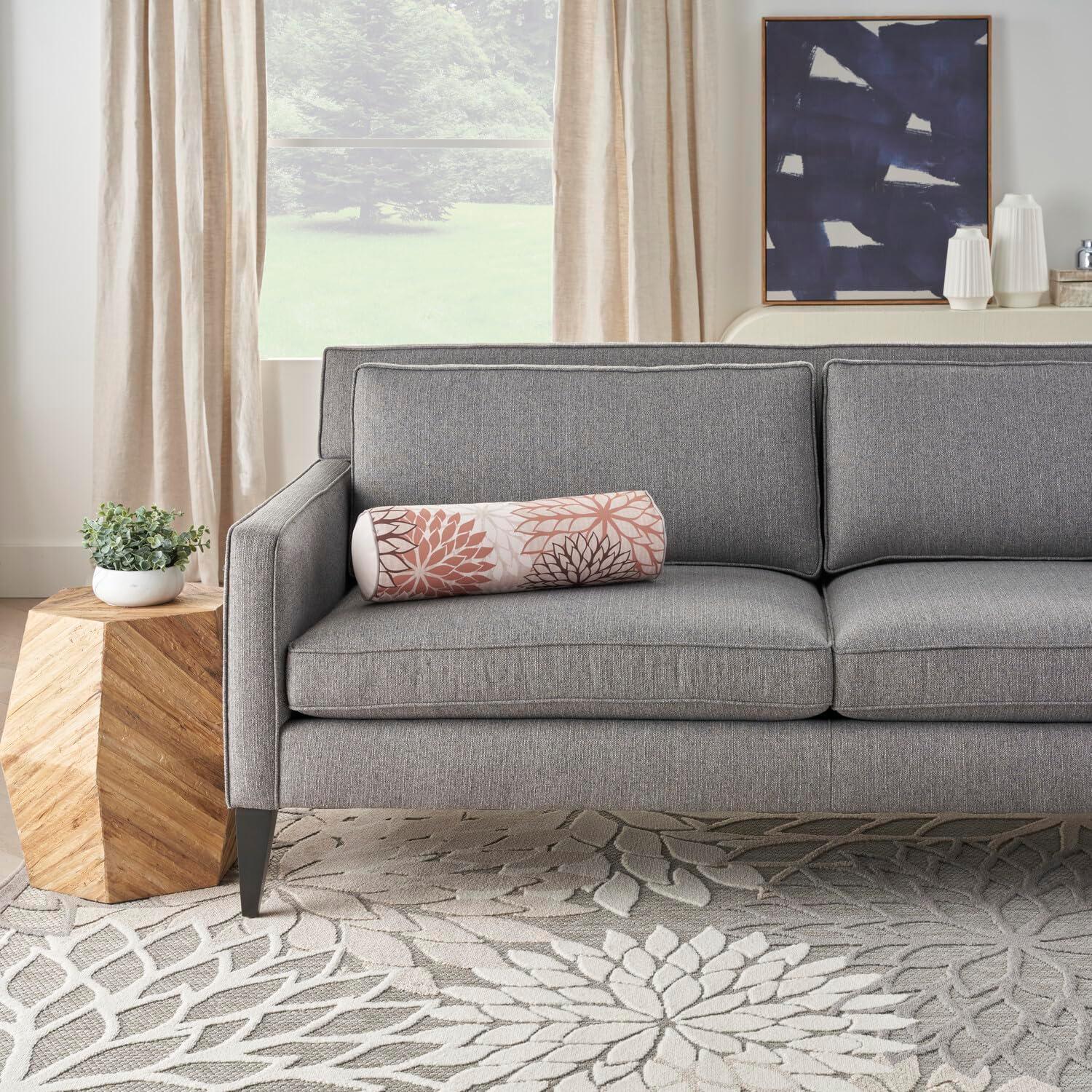 Mina Victory Angelis Bolster Indoor/Outdoor Pillow Cover & Insert