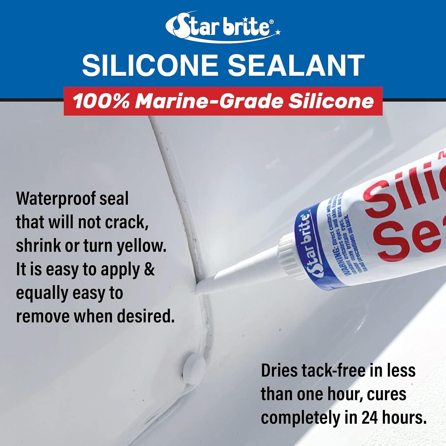 Star Brite  82103; Silicone Sealant Black 100Ml
