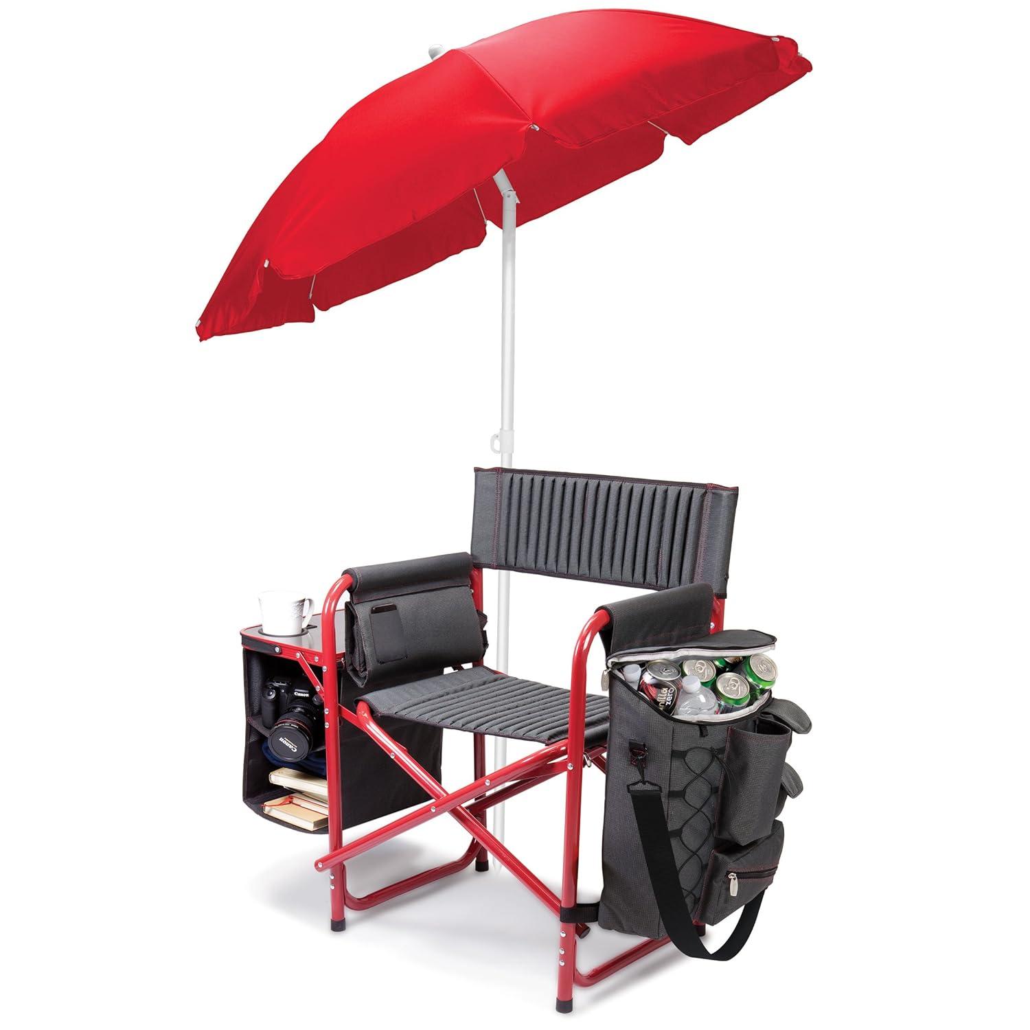 ONIVA™ Outdoor Furniture Fusion Camping Chair with Side Table and Soft Cooler