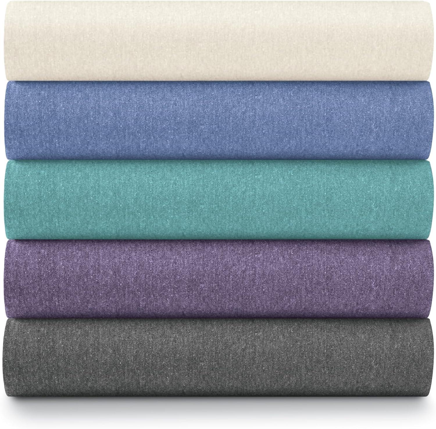 Ella Jayne Soft Heather Jersey Knit Sheet Set, 3-pc, TwinXL, Green