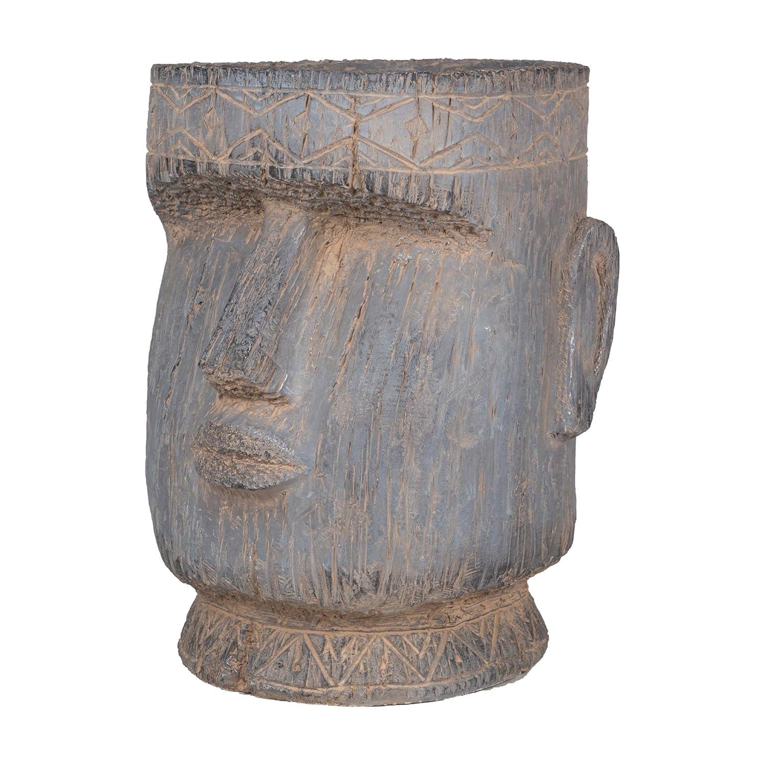 A and B Home A&B Home Rustic Stone Statue Planter