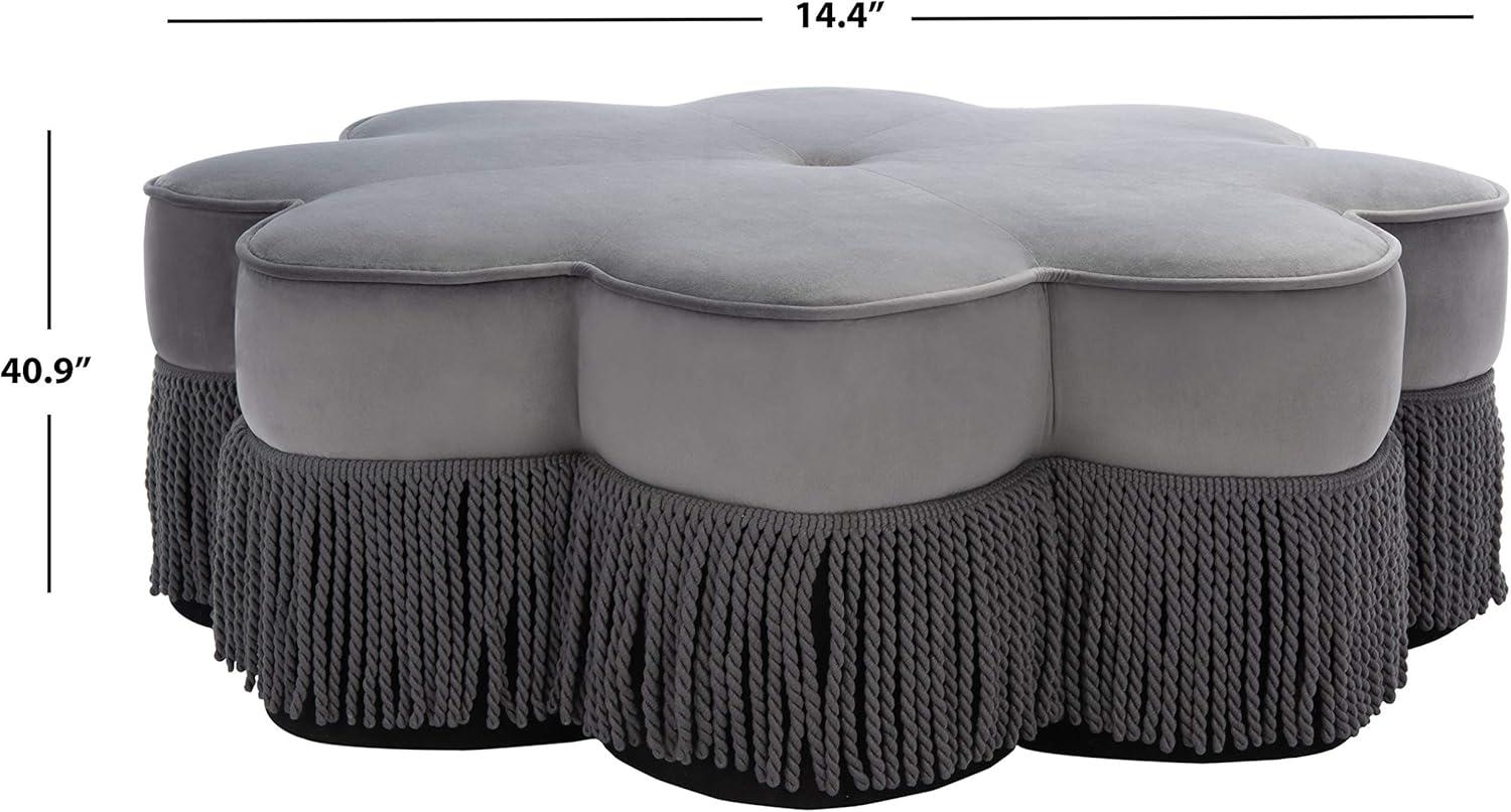 Tanith Flower Ottoman  - Safavieh