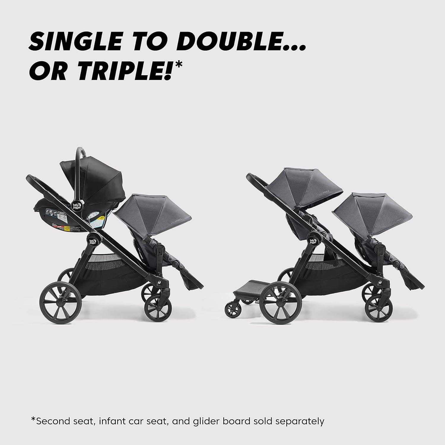 Baby Jogger City Select 2 Stroller - Radiant Slate