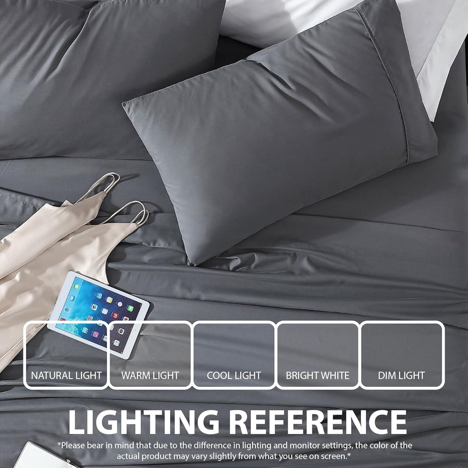 1800 Series Ultra Soft Microfiber Sheet Set