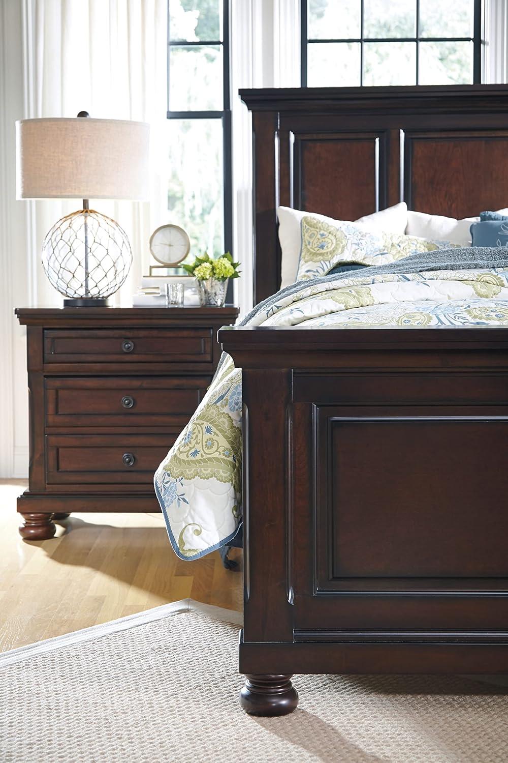 Porter 2 - Drawer Nightstand in Rustic Brown