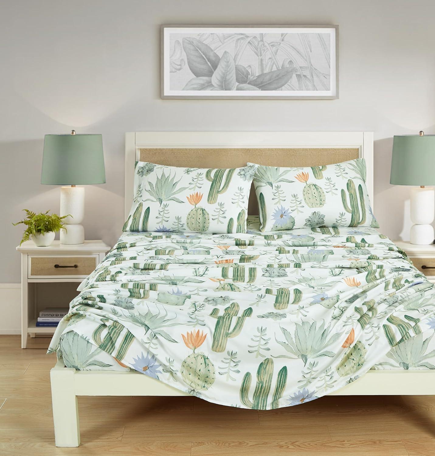 Chezmoi Collection Southwestern Geometric Printed Microfiber Bed Sheet Set