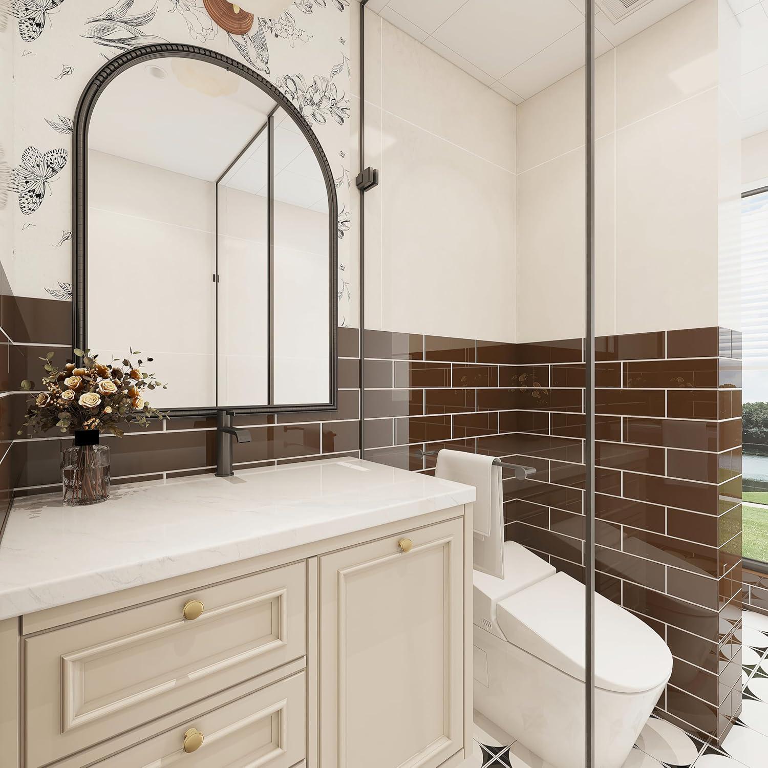 Glass Subway 4" x 12" Wall Tile