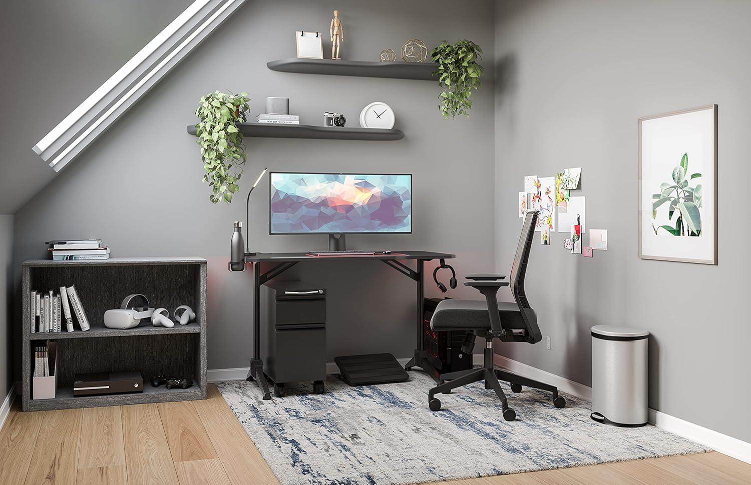 Black Mesh High Back Swivel Task Chair with Adjustable Arms