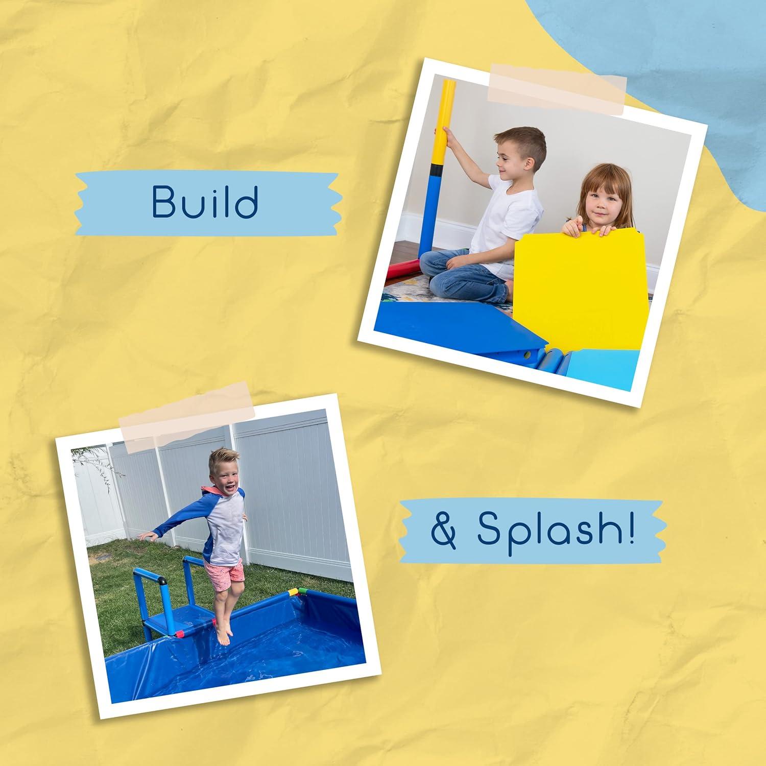 Funphix Buildable Swimming Pool/Outdoor Building Toy Pool, Ball Pit, Sandpit /Connects with Other Funphix Sets