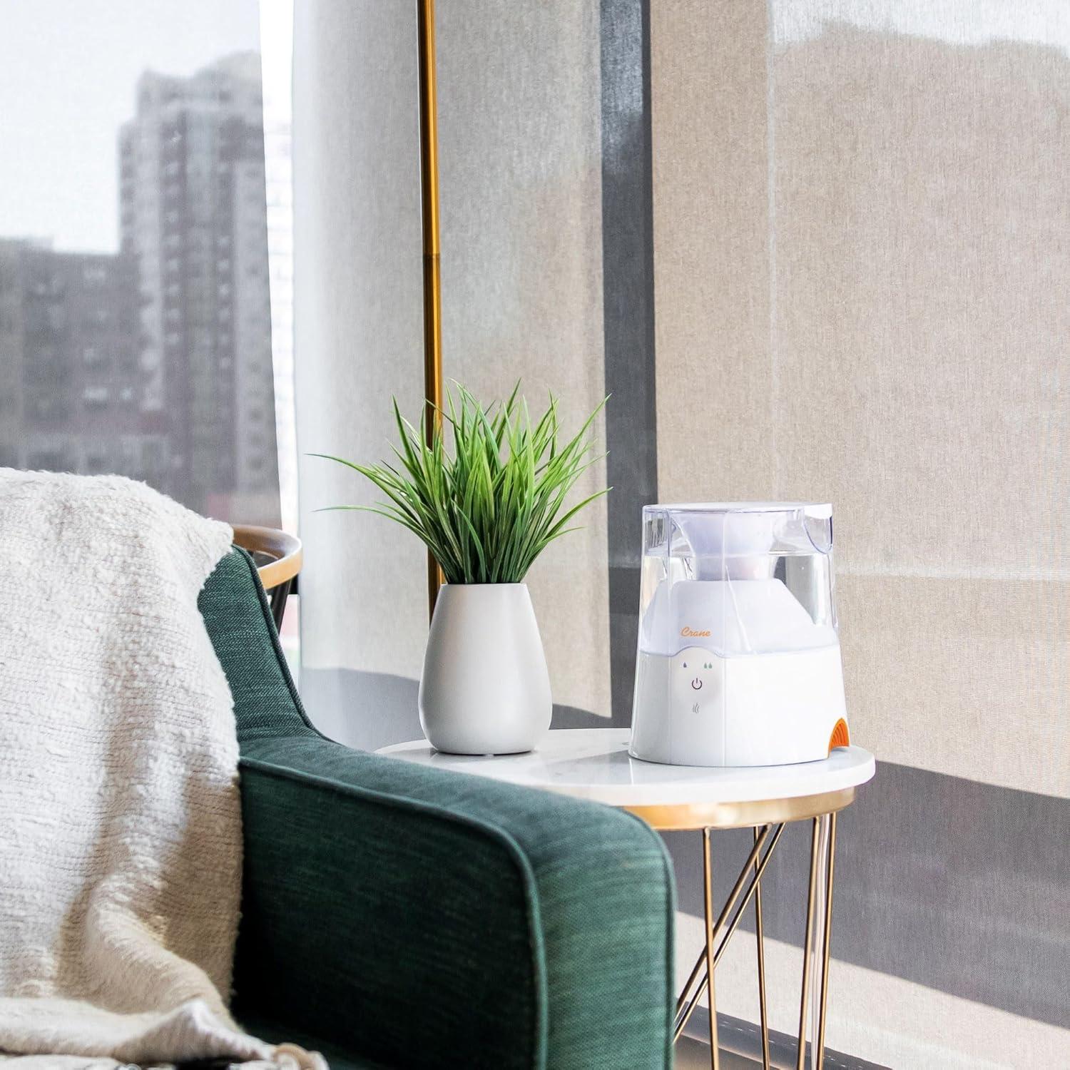 Crane Warm Mist Humidifier with Soothing Steam Treatment - 0.5gal