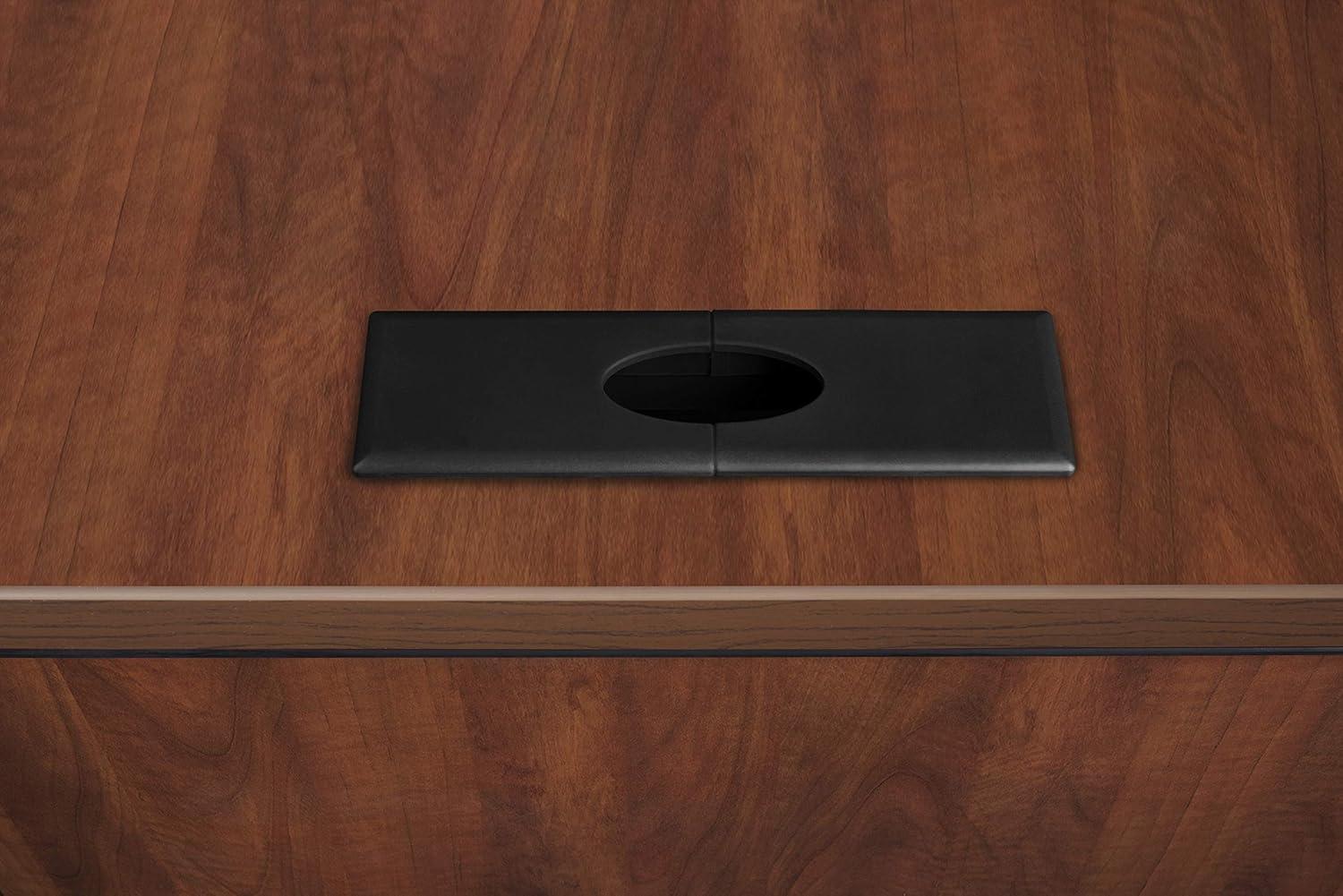 Regency Legacy 66 x 77 in. Executive L Desk Shell- Cherry