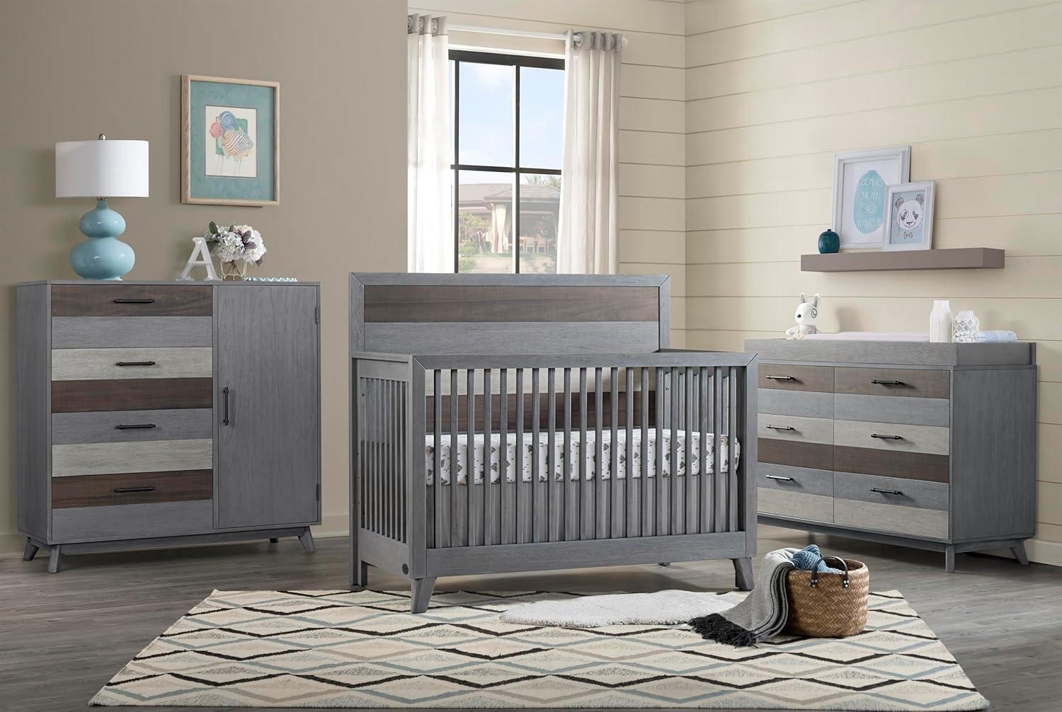 Soho Baby Cascade 4 in 1 Convertible Crib
