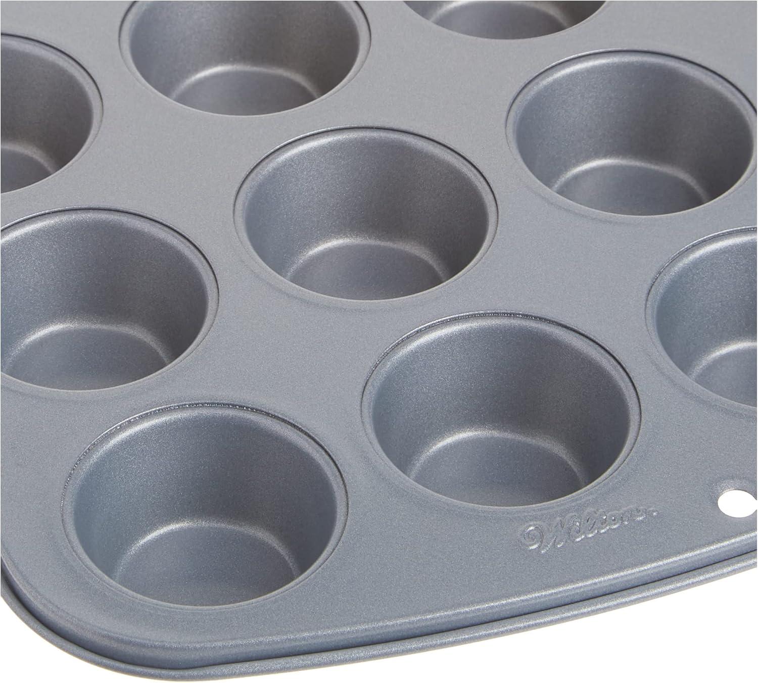 Non-Stick 24-Cup Mini Round Muffin Pan