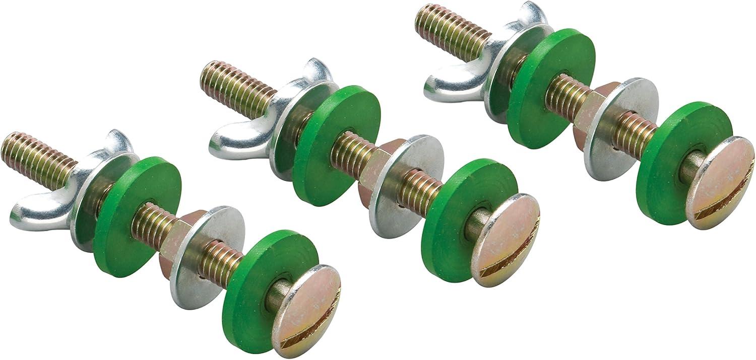 Green and Gray Adjustable High Performance Toilet Flush Valve Kit