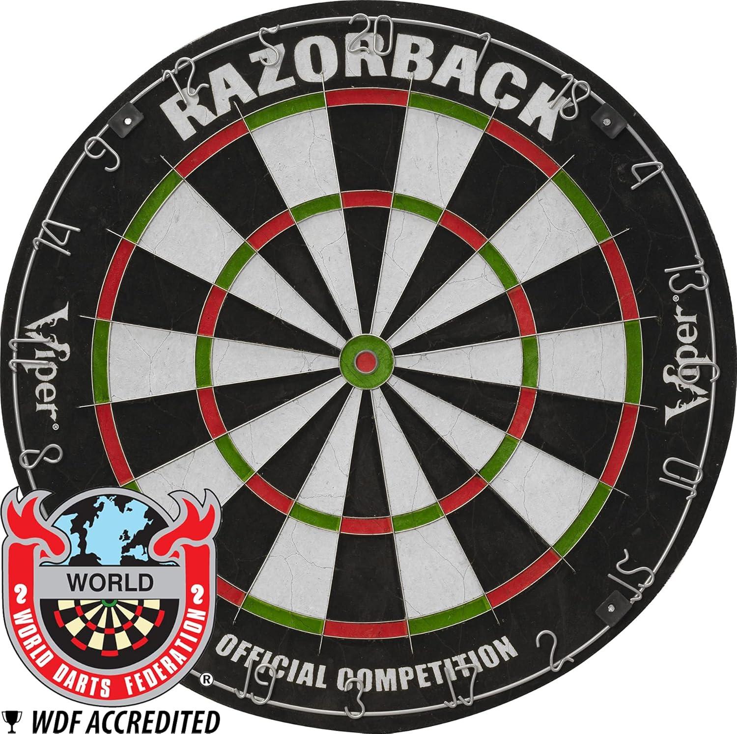 Viper Metropolitan Bristle Dartboard and Cabinet Set with Darts
