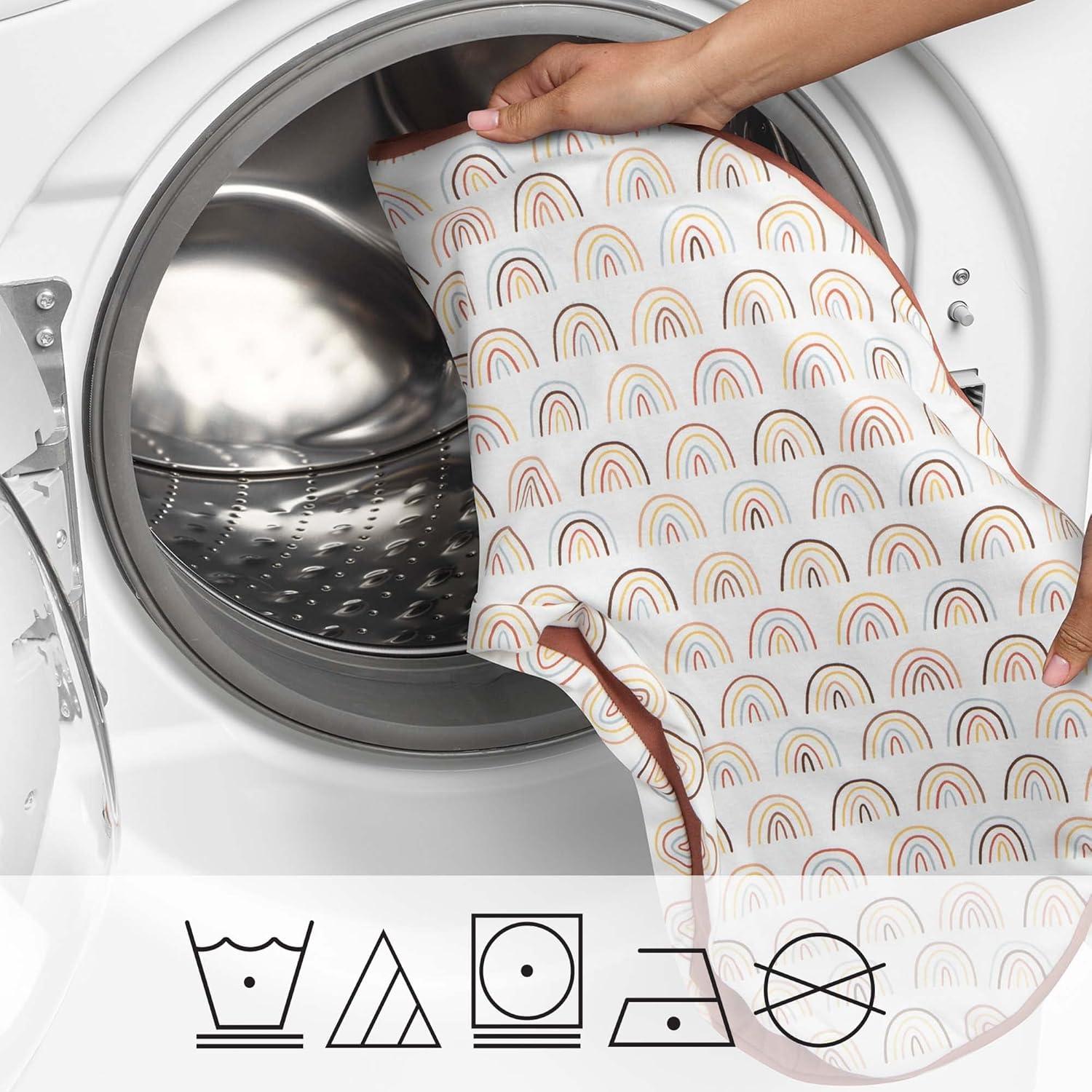 Boppy Nursing Pillow Cover Organic Spice Rainbow