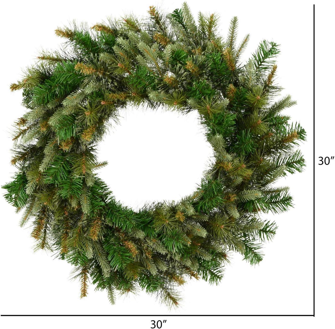 Artificial Cashmere Pine Wreath