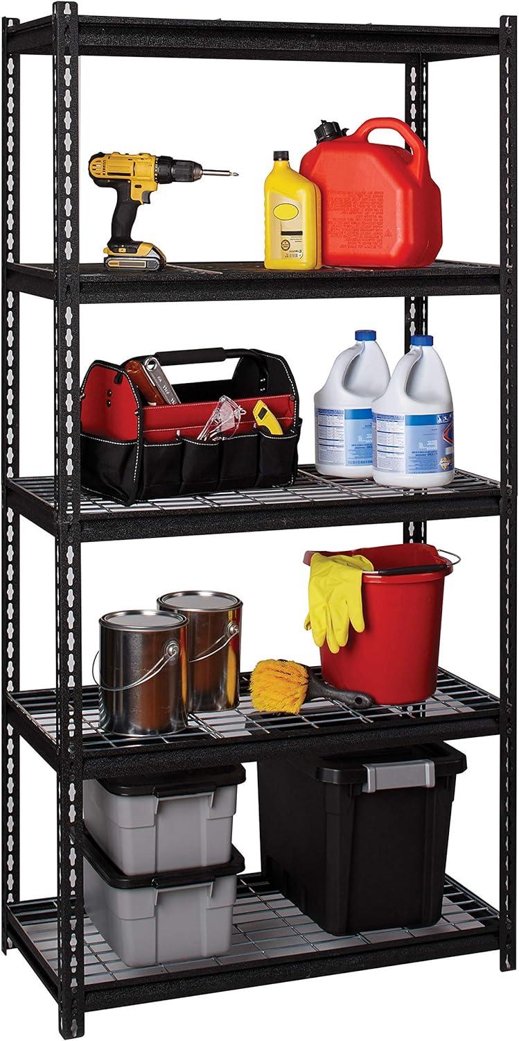 Steel Height -Adjustable Shelving Unit